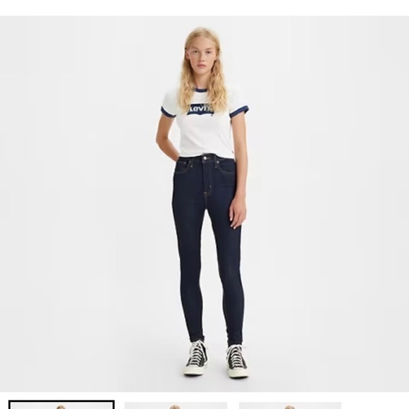 Levi’s MILE HIGH SUPER SKINNY WOMEN'S
JEANS nwt - Picture 3 of 10